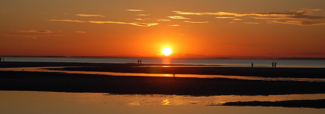 Sunset Mayflower Beach Dennis Massachusetts
